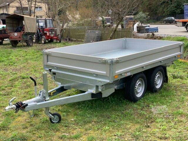 Üç yöne devirmeli römork SARIS PK 30 3 Seitenkipper elektr. mit Rampenschächten