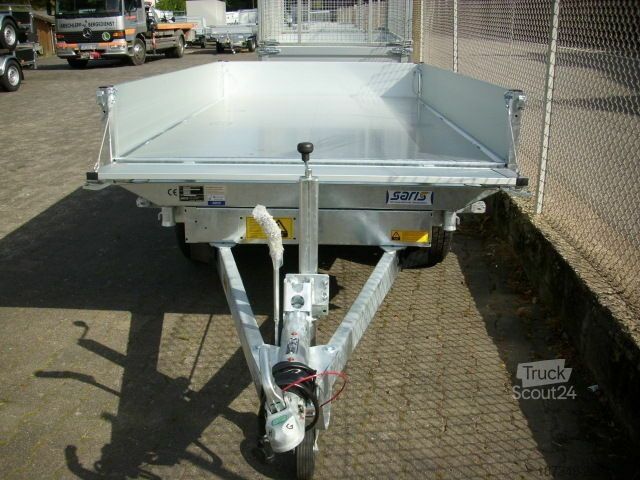 Üç yöne devirmeli römork SARIS PK 30 3 Seitenkipper elektr. mit Rampenschächten