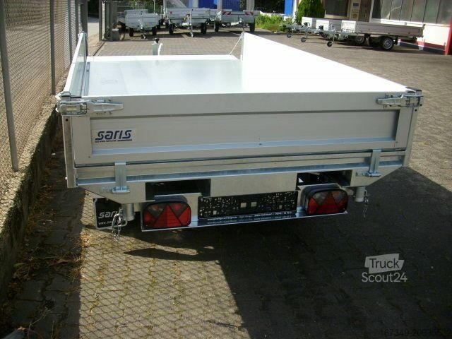 Üç yöne devirmeli römork SARIS PK 30 3 Seitenkipper elektr. mit Rampenschächten