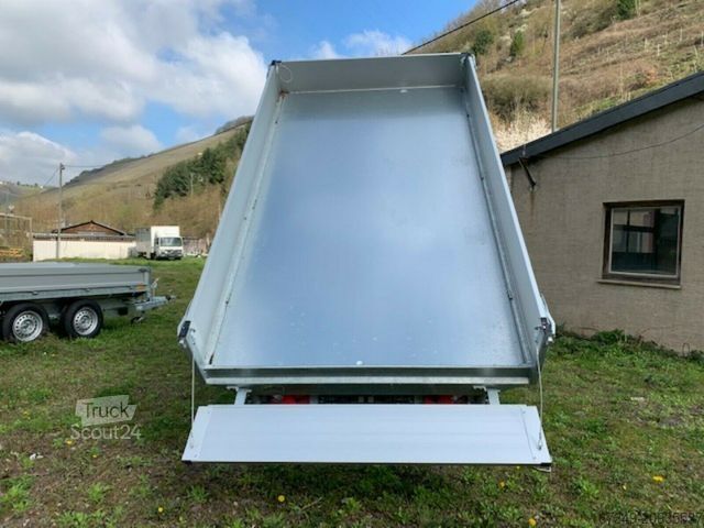 Üç yöne devirmeli römork SARIS PK 30 3 Seitenkipper elektr. mit Zurrösen