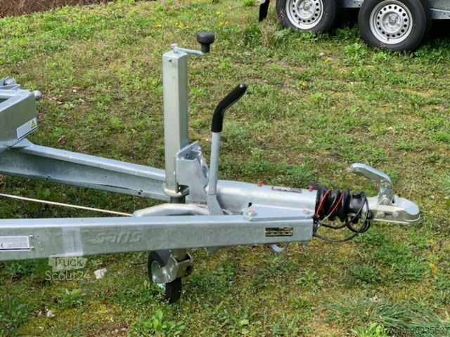 Rimorchio ribaltabile a tre lati SARIS PK 30 3 Seitenkipper elektr. mit Zurrösen