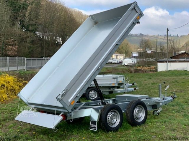 Üç yöne devirmeli römork SARIS PK 30 3 Seitenkipper elektr. mit Zurrösen