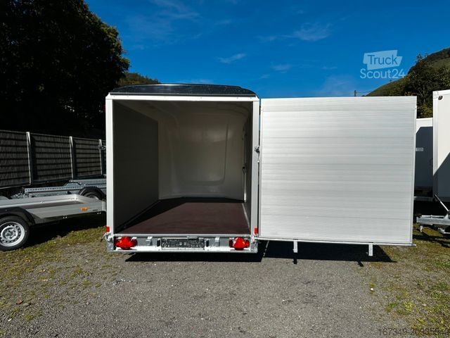 Причіп-фургон HUMBAUR HKPA 153217 - Design Kofferanhänger Aluminium