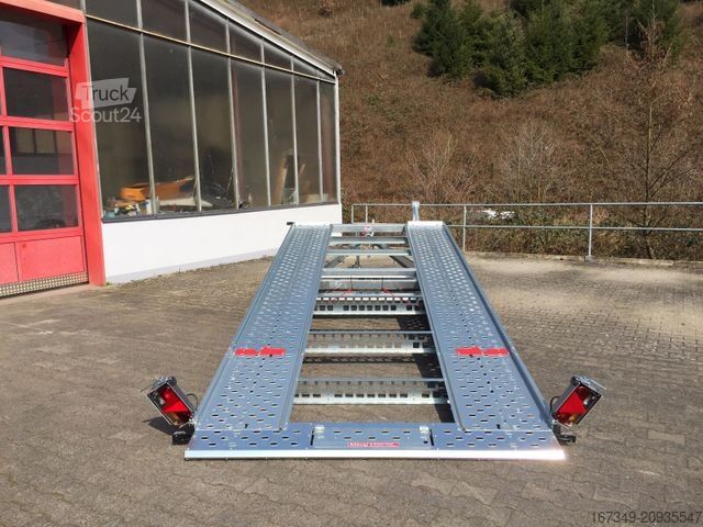 Autovedēja piekabe STEMA ATOUR Grande - Autotransporter kippbar - 3.000kg