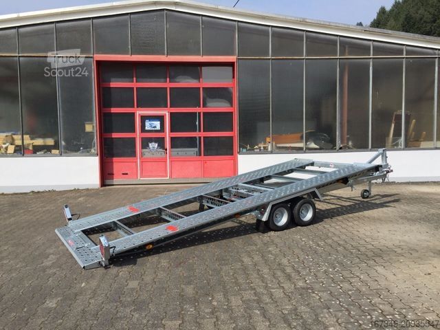 Autovedēja piekabe STEMA ATOUR Grande - Autotransporter kippbar - 3.000kg