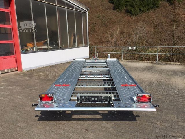 Autovedēja piekabe STEMA ATOUR Grande - Autotransporter kippbar - 3.000kg