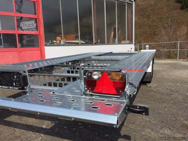 Autovedēja piekabe STEMA ATOUR Grande - Autotransporter kippbar - 3.000kg