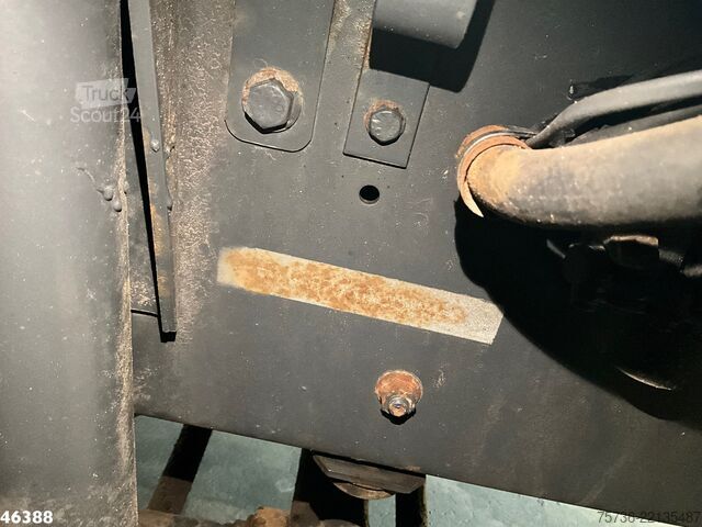 Tipper med kran DAF FAN 75 CF 250 Hiab 14 Tonmeter laadkraan