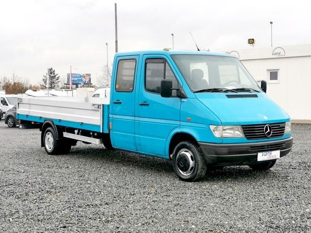 Dubă pick-up MERCEDES-BENZ SPRINTER 412D PRITSCHE 4,2M/5 SITZE/WINDE/AHK 3T