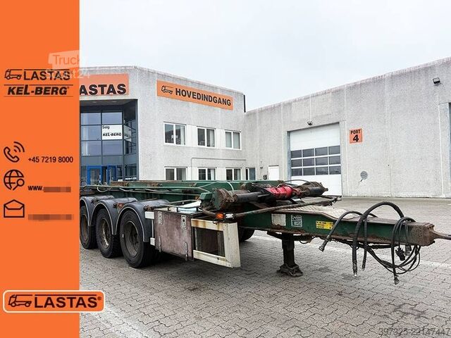 Прицеп с дышлом Dapa Hooklift / Прицеп с крюковой системой Dapa Hooklift drawbar trailer / Hakensystem-Anhänger