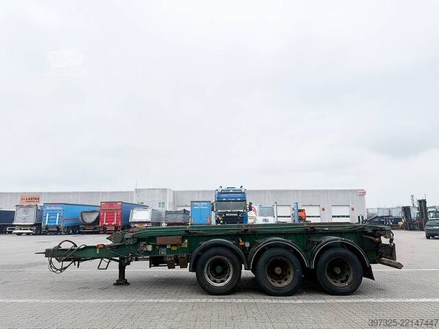 Прицеп с дышлом Dapa Hooklift / Прицеп с крюковой системой Dapa Hooklift drawbar trailer / Hakensystem-Anhänger