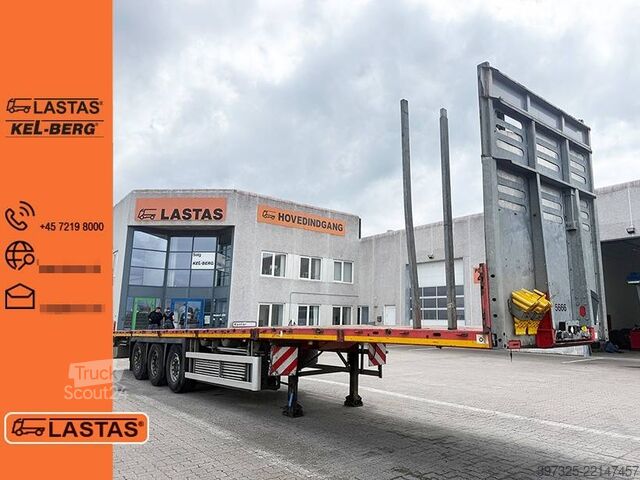 MAX tilhenger uttrekkbar / Uttrekkbar semitrailer MAX Trailer Extendable / Ausziehbarer auflieger