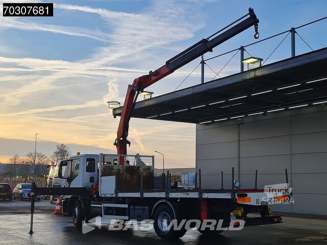 Open laadbak Iveco Eurocargo 160E250 4X2 16tonner Palfinger PK14.5...