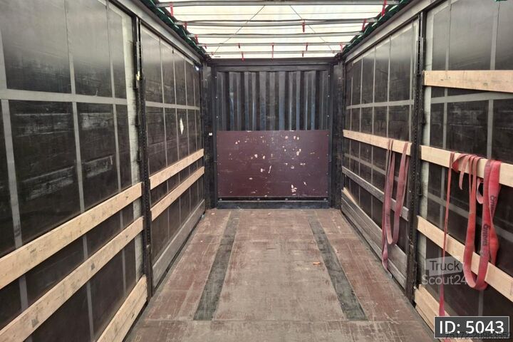 Раздвижные брезентовые навесы Krone SD / Disk brakes