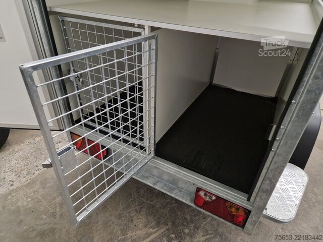 Autoprieves Other Hunde Transport Anhänger TomDog 3 mit Lüfter isoliert 100kmh verfügbar