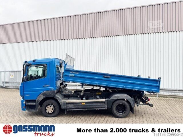 Camion benne Mercedes-Benz Atego 1023 K 4x2, 2x AHK