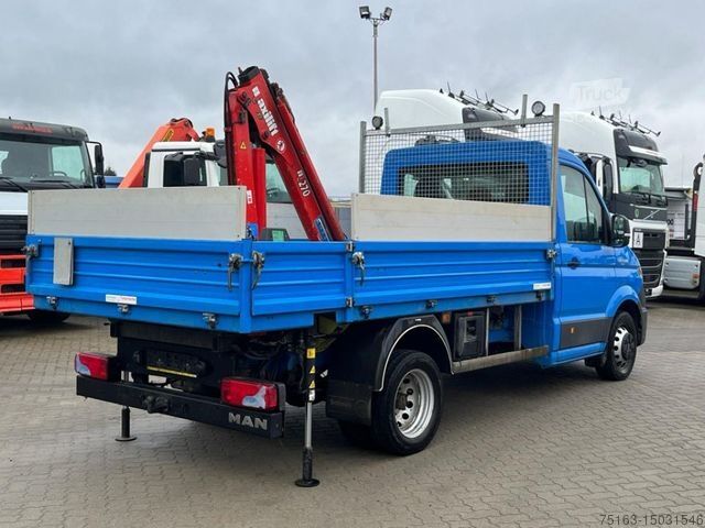 Pick-up kombi MAN TG-E 6.120 Pritsche Heckkran Funk