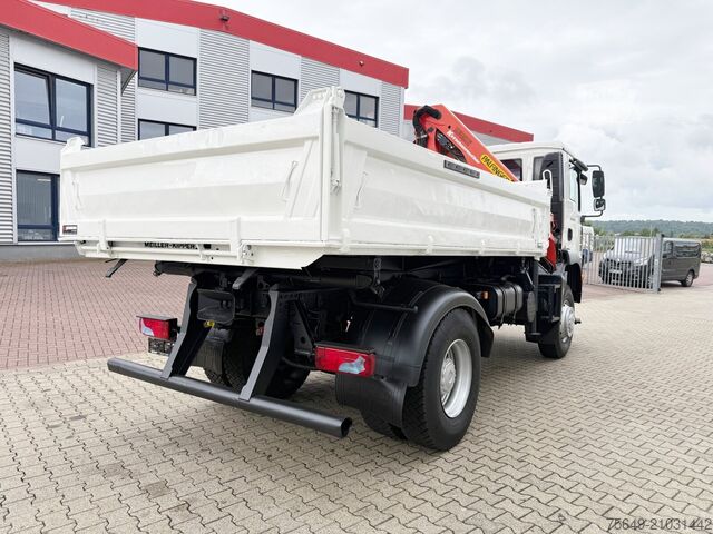 Grue à tour MAN TGM 18.240 4x4 TGM 18.240 4x4 BB mit Kran Palfinger PK9501