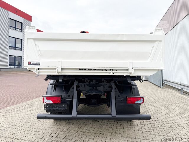 Grue à tour MAN TGM 18.240 4x4 TGM 18.240 4x4 BB mit Kran Palfinger PK9501