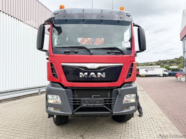 Grue à tour MAN TGS 18.400 4x4 BB TGS 18.400 4x4 BB, Navi, Kran Atlas 120.2E-A3L, Funk