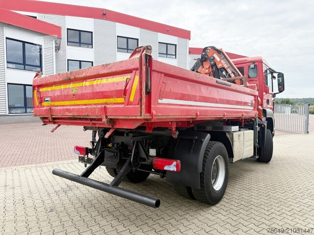 Grue à tour MAN TGS 18.400 4x4 BB TGS 18.400 4x4 BB, Navi, Kran Atlas 120.2E-A3L, Funk