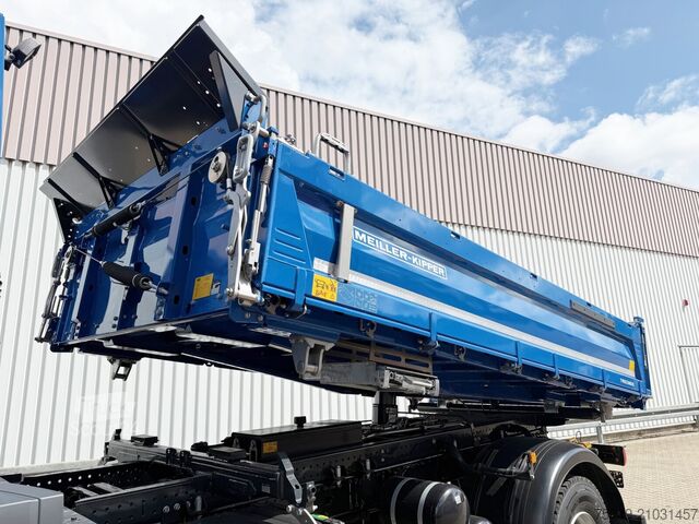 Camion-benne tricar MAN TGM 18.320 4x4 BB CH TGM 18.320 4x4 BB CH, Navi, Meiller Trigenius