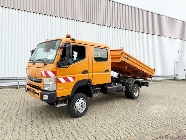 Driezijdige kipper bestelwagen Mitsubishi Fuso 6C18D 4x4 Doka Fuso 6C18D 4x4 Doka