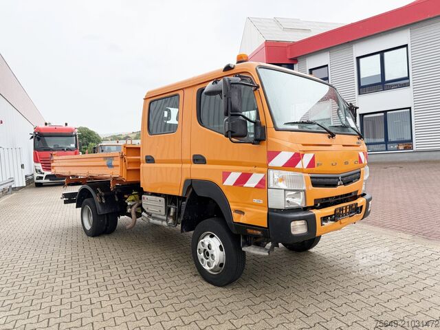 Driezijdige kipper bestelwagen Mitsubishi Fuso 6C18D 4x4 Doka Fuso 6C18D 4x4 Doka