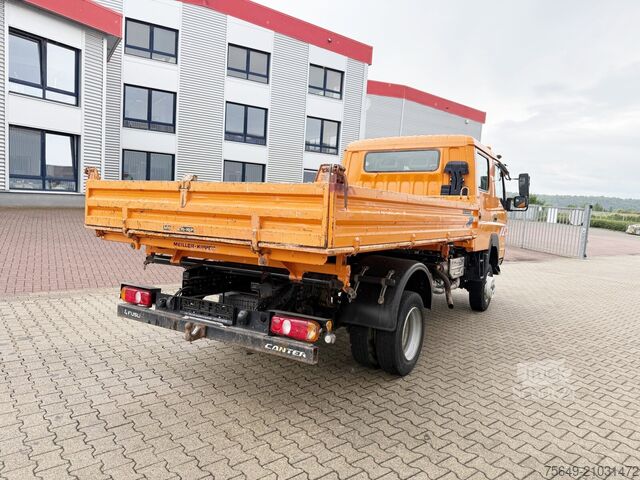 Driezijdige kipper bestelwagen Mitsubishi Fuso 6C18D 4x4 Doka Fuso 6C18D 4x4 Doka