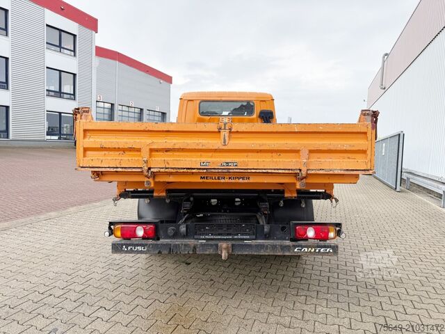 Driezijdige kipper bestelwagen Mitsubishi Fuso 6C18D 4x4 Doka Fuso 6C18D 4x4 Doka