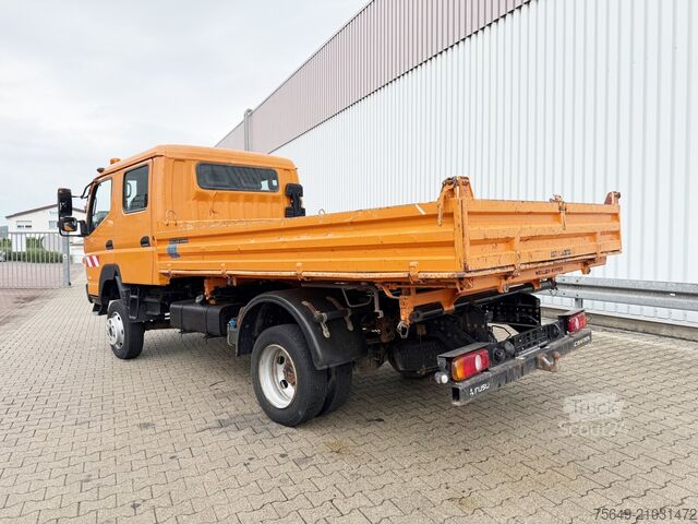 Driezijdige kipper bestelwagen Mitsubishi Fuso 6C18D 4x4 Doka Fuso 6C18D 4x4 Doka
