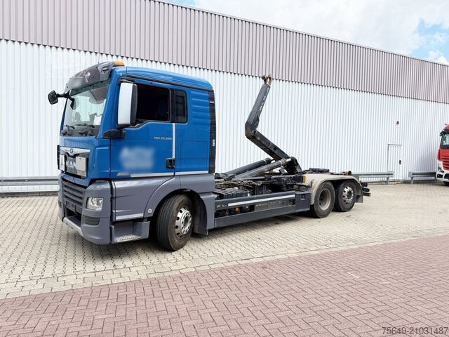 Haakarm vrachtwagen MAN TGX 26.580 6x2-4 BL TGX 26.580 6x2-4 BL, Intarder, Lenk-/Liftachse, Funk