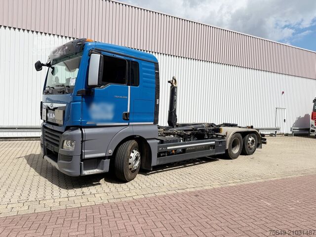 Haakarm vrachtwagen MAN TGX 26.580 6x2-4 BL TGX 26.580 6x2-4 BL, Intarder, Lenk-/Liftachse, Funk