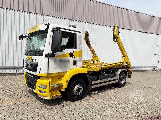 Camion benne MAN TGM 15.250 4x2 LL TGM 15.250 4x2 LL, Tele-Absetzer