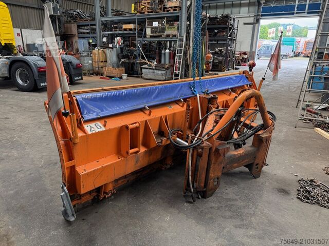 Speciale doeleinden vrachtwagen Schmidt Schneeräumschild Schneeräumschild