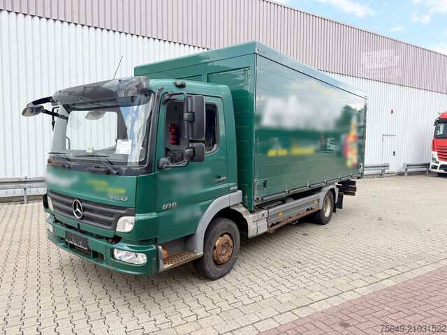 Fourgon tôlé Mercedes-Benz Atego 818 L 4x2 Atego 818 L 4x2, Getränkekoffer, 2x AHK
