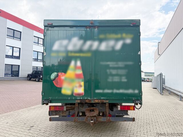 Fourgon tôlé Mercedes-Benz Atego 818 L 4x2 Atego 818 L 4x2, Getränkekoffer, 2x AHK