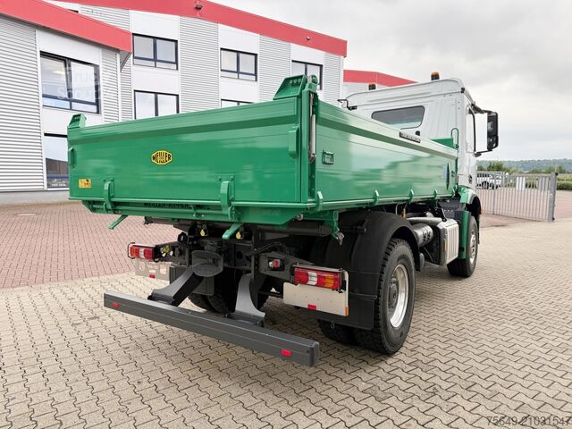 Camion-benne tricar Mercedes-Benz Arocs 1840 K 4x2 Arocs 1840 K 4x2, Platz für Kranmontage, MultimediaCockpit, Alu-Bordwände