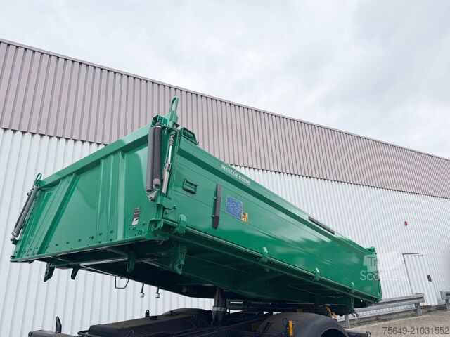 Grue à tour Mercedes-Benz Arocs 1840 K 4x2 Arocs 1840 K 4x2, MultimediaCockpit, Alu-Bordwände, Kran Fassi F135, Funk