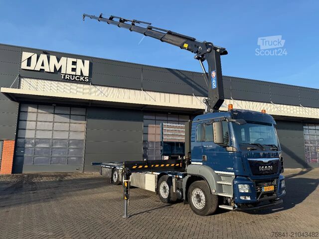 Camion-grue MAN TGS TGS  36.440 8x2 HMF 4020 K8