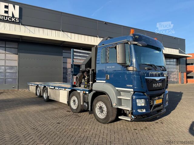 Camion-grue MAN TGS TGS  36.440 8x2 HMF 4020 K8
