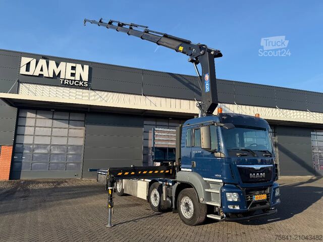 Camion-grue MAN TGS TGS  36.440 8x2 HMF 4020 K8