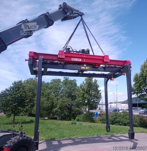 Spreader für Verlad mit Kran Bollhalder / Elme 