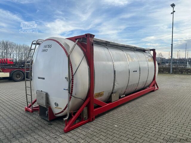 Cisternový kontejner Van Hool 20FT SWAPBODY 30.000L UN PORTABLE,T11,5Y- + CSC...