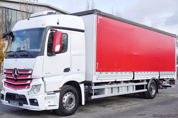 Burtofiranka Mercedes-Benz Actros 1835 E6 4×2 / Curtainsider 21 pal