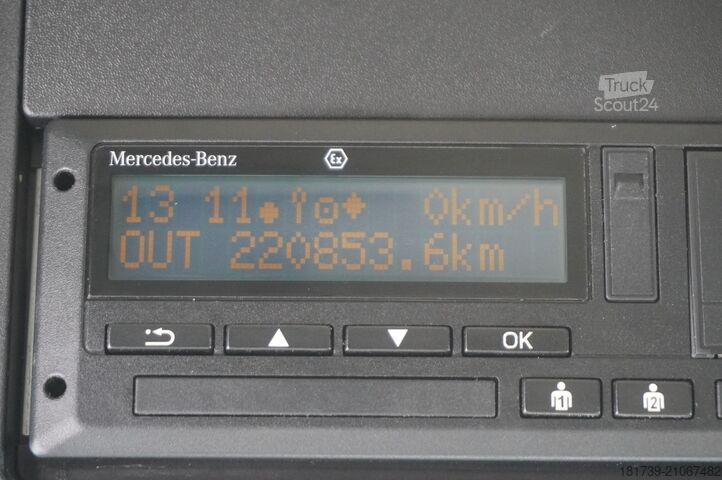 Branda Mercedes-Benz Actros 1830 4x2 E6 / Curtainsider 18 EPA