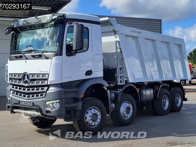 Ribaltabile Mercedes Arocs 4245 8X4 New! 22m3 Meiller Kipper Big-Axl...