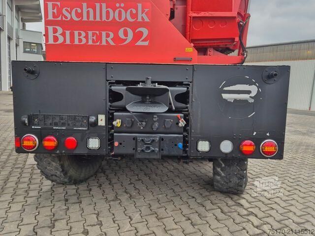 Holztransporter Mercedes-Benz TUROX 8x8 Eschlböck Biber 92 Holzhacker / 1.512h