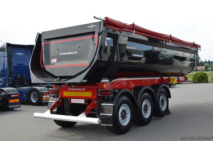 Semi-remorque benne Schwarzmuller NOWA WYWROTKA 24 m3 / HARDOX / SAF / OŚ POD. / BINOTTO / LED
