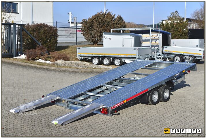 Automobilių pervežimo priekaba TEMA Carkeeper 4021S 2700 kg - Kipplader